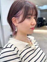 グラフ 銀座(GRAFF)&nbsp;イヤリングカラーピンクベージュボブ20代