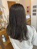  カット+透明感カラー+Silk 3step Treatment  ￥10000