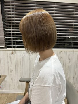 ヘブンリー(heavenly) #ミニボブ#グレーベージュ#カーキベージュ#ことりベージュ