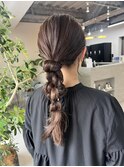 ヘアセット　トリートメント　ハイライト
