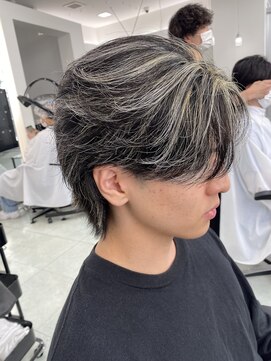 ネクストネオ 静岡(NEXT NEO) NEXT NEO【櫻田】ホワイトハイライトセンターパートウルフ