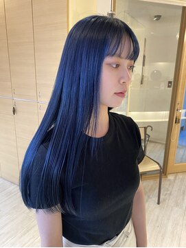 ラメール(MAISON LA MER) 【Nao】艶カラー◎ネイビーブルー