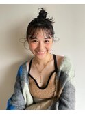 おだんごヘアアレンジ