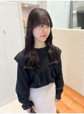 kanna【 高円寺 中野 】顔周りカット/ロング/艶カラー/後れ毛