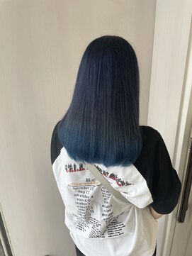 コレロ ヘアー(KORERO hair) ディープブルー