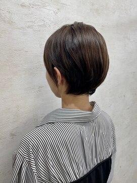 アンジェリカ(Angelica Total Beauty Lifestyle Design) 似合わせショートボブ深みブラウンカラー