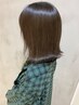 NEW★お試し価格♪カット+カラー+ケラ熱毛髪再構築◇髪質改善TR￥9000