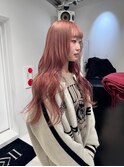 ミルクティーブロンドダークブルーワンホンレイヤー