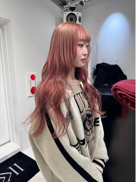 ココ 原宿(KOKO) 10代/20代/くびれヘア/ニュアンスカラー/チェリーブラウン