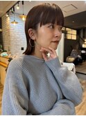 ワイドバングボブ