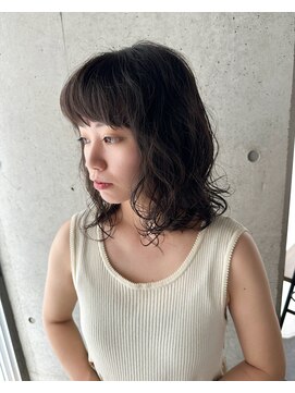 アオゾラヘアー 本店(AOZORA HAIR) ◇トレンド感抜群◇ウェーブミディアム