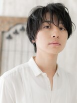 メンズヘア ビーセカンド 草加店(MENS HAIR B-2) 20代30代ニュアンスデザイン黒髪メンズショートR草加 