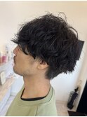 緩巻きスパイラルパーマ