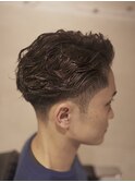 フェード　メンズパーマ　
