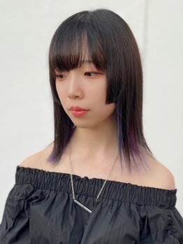 シルフ(Sylph)の写真/【中洲/博多/天神】個性も華やかさもダメージレスに仕上がる◎＃ハイトーン＃インナー＃ハイライト
