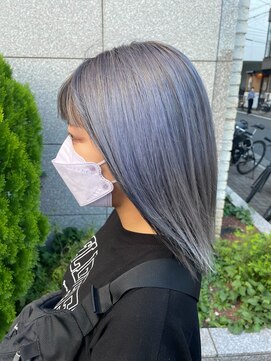 スウィートルーム 辻堂(sweet room) インナーカラー×グレイッシュラベンダー