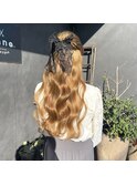 お呼ばれヘアセット