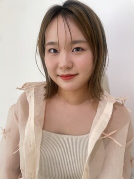 アルシュインプレッション シースルーバングボブ