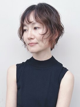 モリオ(morio) ハンサムショート前下がりショート丸みショートマッシュショート