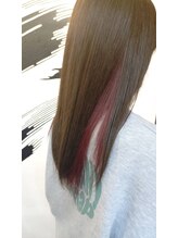 【インナーカラー】ブリーチ初心者や、さりげなく個性をアピールしたい方に大人気！ 