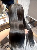 縮毛矯正/酸性ストレート/ロング/艶髪