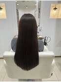 艶髪ロングスタイル　プレミアム髪質改善ストレート