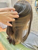 エッジ(EDGE) インナーカラー+全体カラー+前処理TR