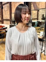 ディレクト(Direct) 丸みボブ顔周りレイヤー似合わせカット鹿児島/天文館3.4