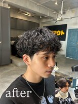 ハングアウト(Hangout) シャドウパーマ/メンズ/刈り上げ