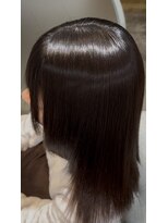 ミレヘアー 越谷(Mire hair) “ぱやぱや”ツヤがでない/乾かすだけbefore→after
