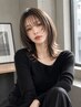 【新規】小顔レイヤーカット+炭酸泉+髪質改善トリートメント
