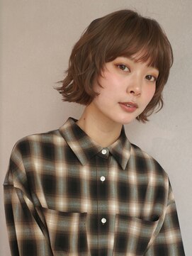 アンアミ オモテサンドウ(Un ami omotesando) 【Un ami】moeka ミニボブパーマ
