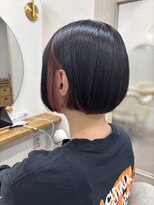 シア 北千住店(SHEER)&nbsp;インナーカラーピンク/ボブ/SHEER北千住店