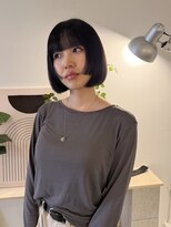 ニコフクオカヘアーメイク(NIKO Fukuoka Hair Make)&nbsp;《NIKO》姫カットボブ♪暗髪でも盛れるお顔まわりカット福岡天神