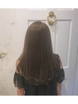 レイドバック(LAID BACK) 【LAIDBACK 代官山】暗髪でも透明感グレーアッシュ★ワンカール