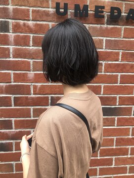 シェノン 西梅田(CHAINON) 似合わせカット/アースカラー/デザインカラー/グレージュ/暗髪