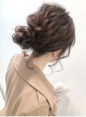 《Blue阿部★》#アップスタイル#パーティーヘアセット