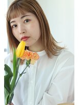エクリフルール(equri fleur) 【ケアブリーチ使用】　ハイトーン×レイヤーカット