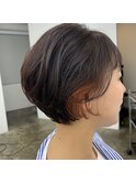 秋インナーカラー