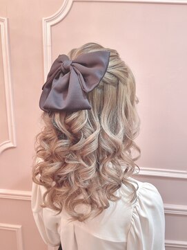 グルーヴ グルーヴ フェエリー(groove groove feerie) 【ヘアセット】ベルサイユのばらハーフアップ☆