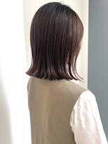 ケーツーナゴヤ(K two NAGOYA)&nbsp;バッサリ★大人の切りっぱなしミディアムボブ。
