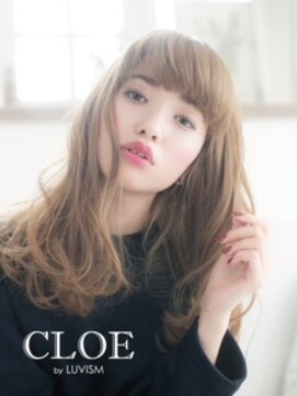 クロエ バイ ラヴィズム 亀田店(CLOE by LUVISM) ミルクティーベージュ×重ためロブ
