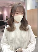 セミロングインナーベージュ◎