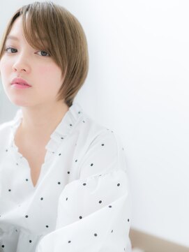 アルバハナレ 横浜(αlba HANARE) 関内/髪質改善/ホワイティグレージュ×ウルフマッシュショートc