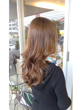 マリーインターナショナル 浦添店(MARIE INTERNATIONAL) ロングレイヤー巻き髪ベージュブラウン
