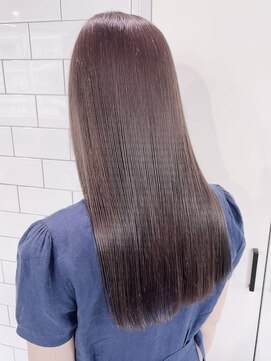 シアー(sheer) 《sheer/氏家》#髪質改善#パープルガーネット