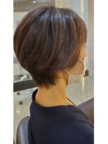 スタイル 成城学園前(STYLE) 耳かけショートボブ　絶壁解消ヘア　クビレショート３