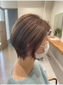 ナチュラルショートボブ
