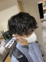 クオル 立川(QOL)&nbsp;波巻きスパイラル 刈り上げマッシュ