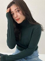 ソヨン 豊田土橋2号店(SOYON)&nbsp;チークバングが可愛い暗髪ロング